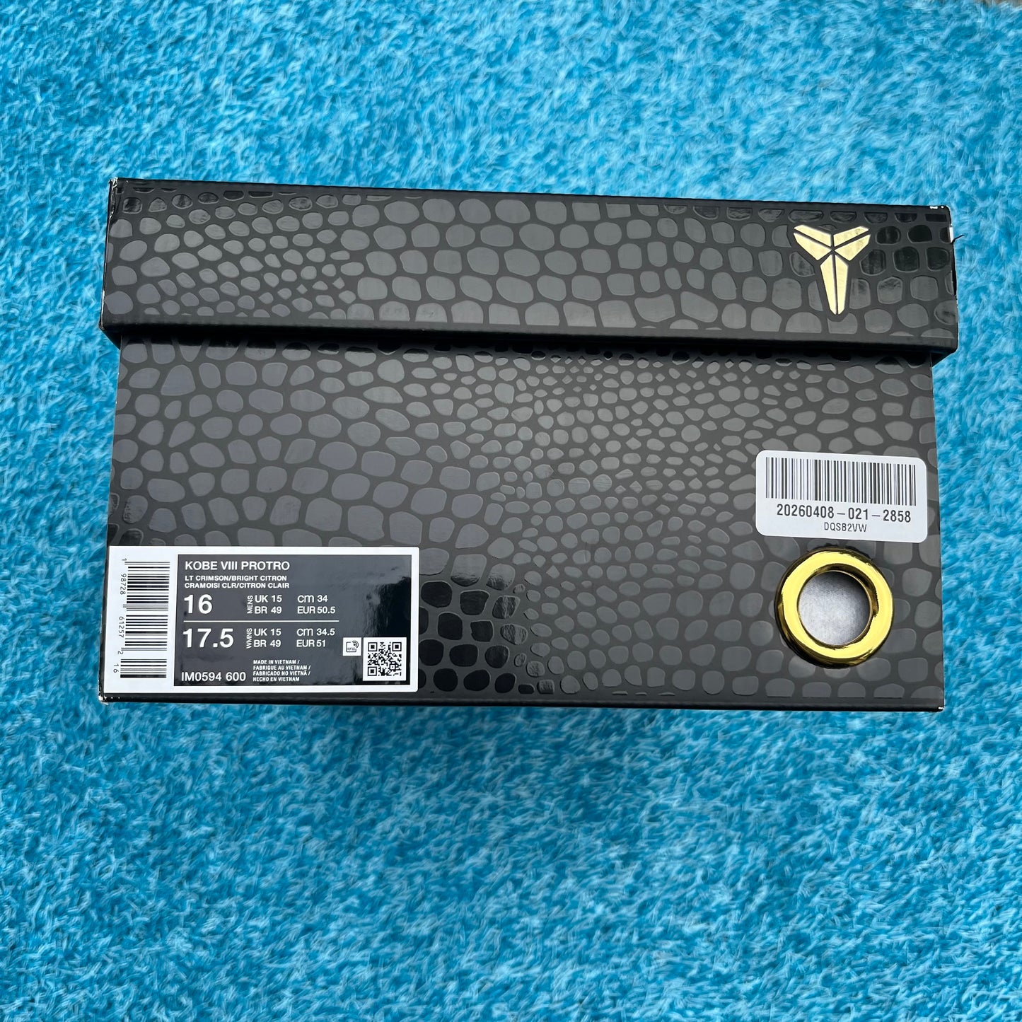 Size 16 - Nike Kobe 8 Protro "YOTH"