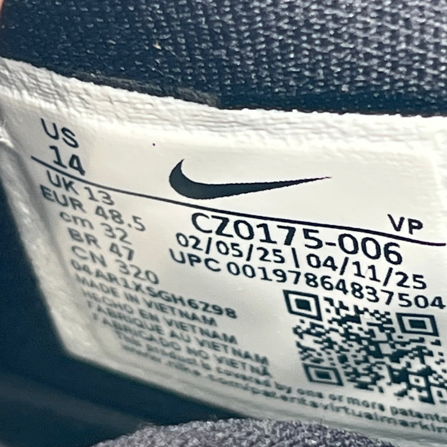 Size 14 - Nike GT Cut 1 "Black Chrome"