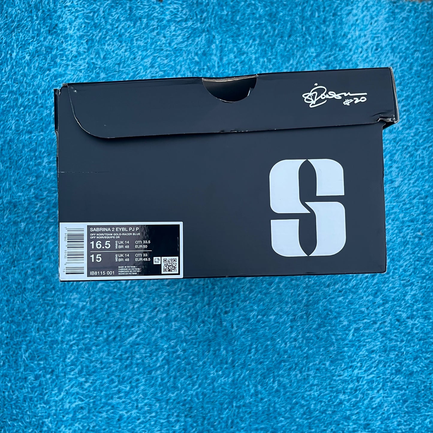 Size 15 - Nike Sabrina 2 EYBL "Peach Jam"