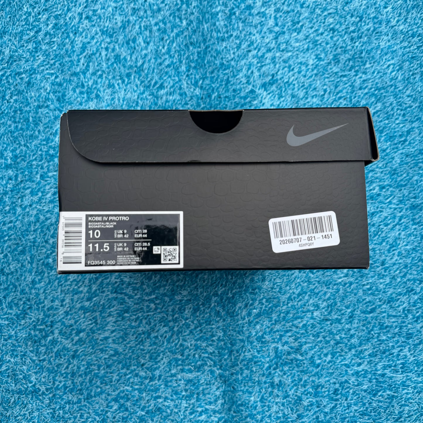 Size 10 - Nike Kobe 4 Protro "Girl Dad"