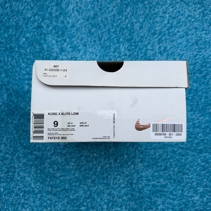 Size 9 - Nike Kobe 10 Elite "Drill Sergeant"