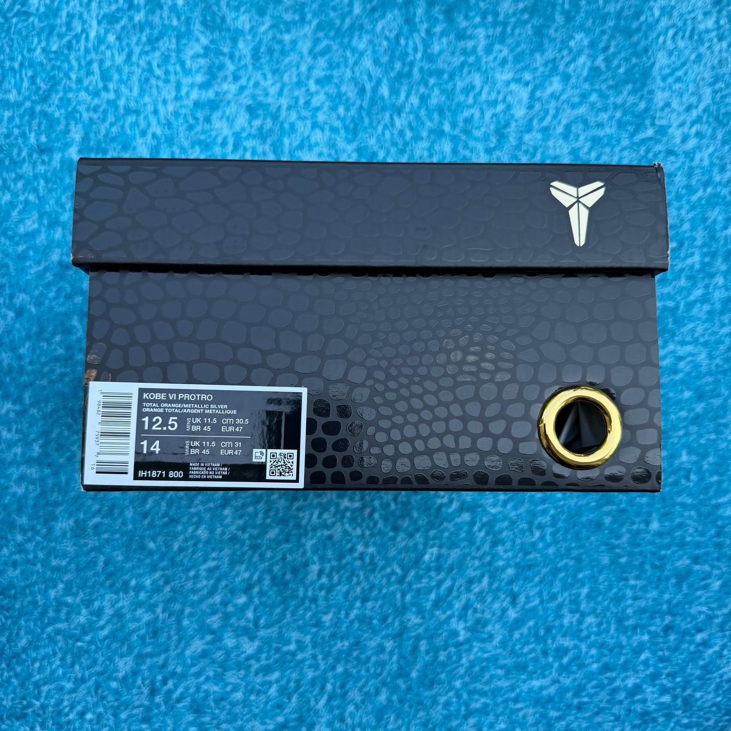 Size 12.5 - Nike Kobe 6 Protro "Total Orange"