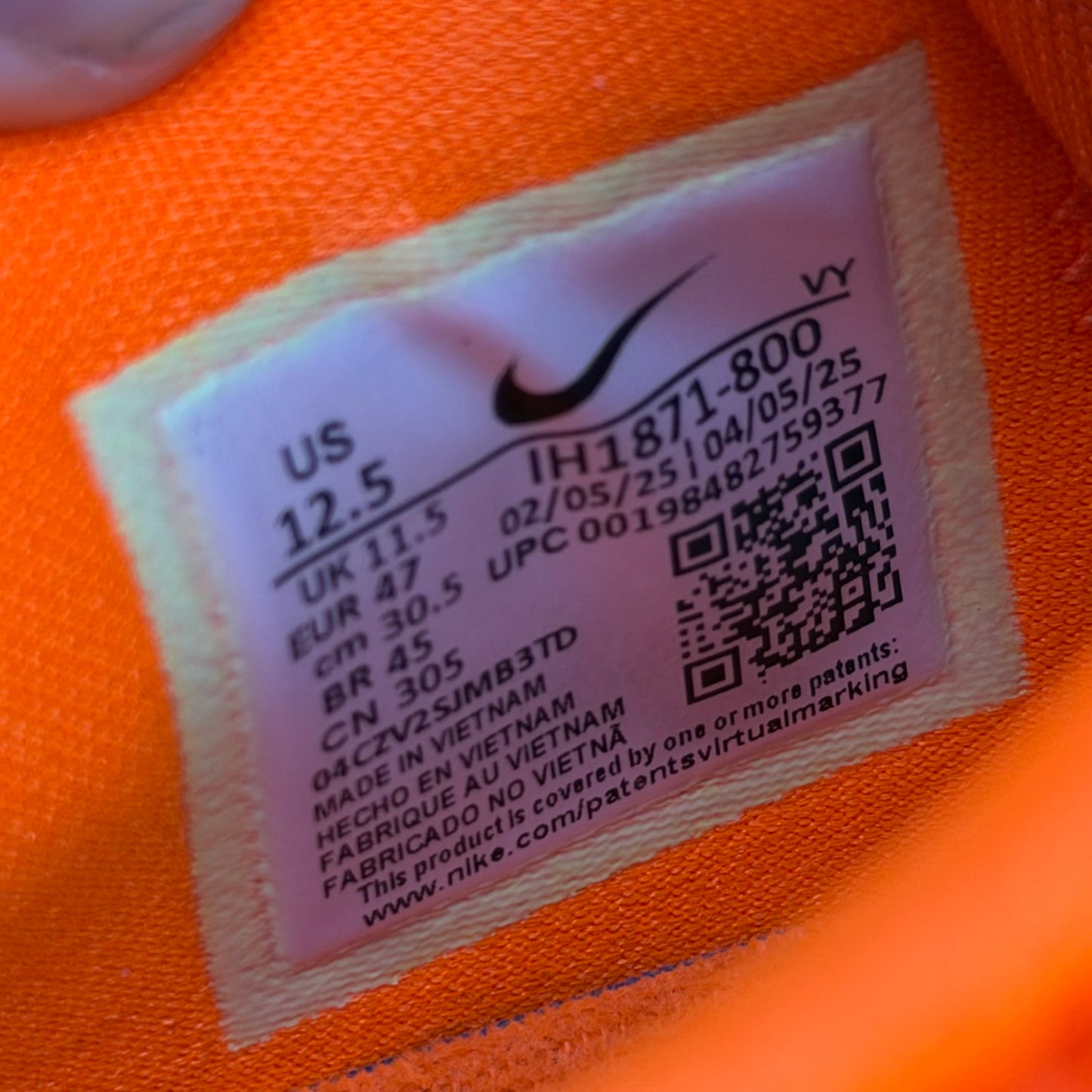 Size 12.5 - Nike Kobe 6 Protro "Total Orange"