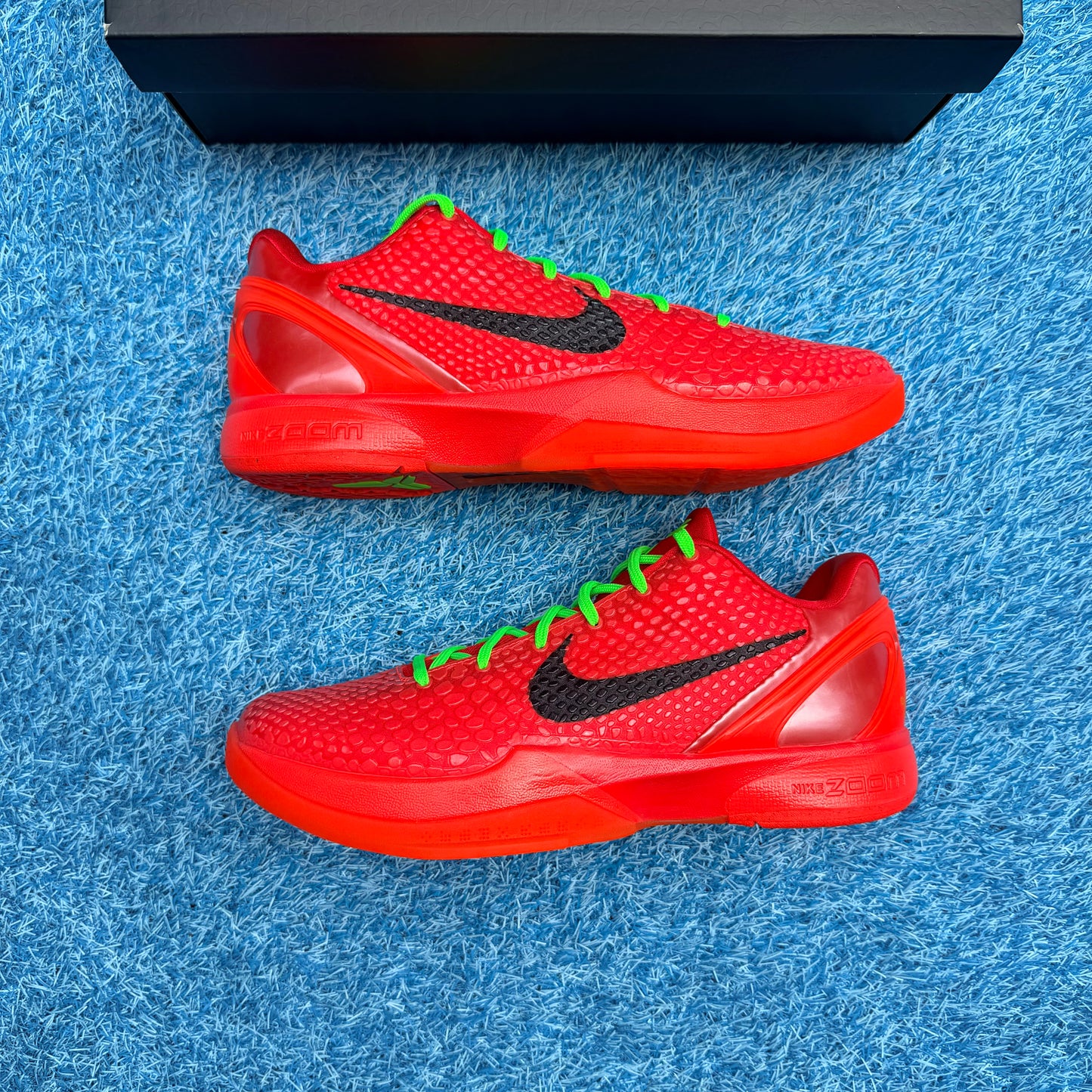 Size 11.5 - Nike Kobe 6 Protro "Reverse Grinch"