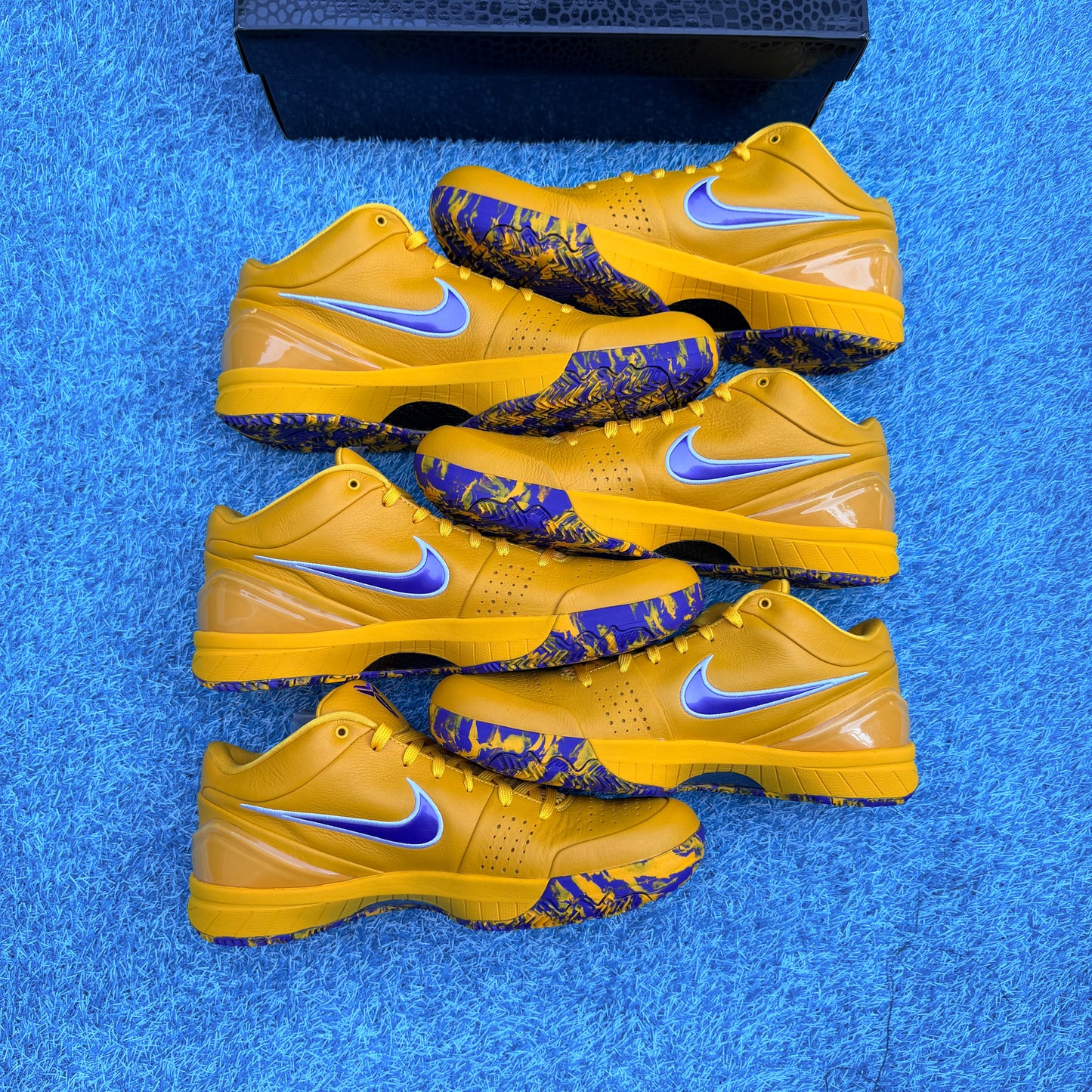 Size 12, 13, 13.5 and 14 - Nike Kobe 4 Draft Day "Lakers"