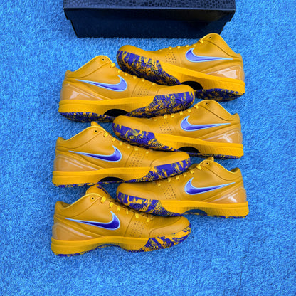 Size 12, 13, 13.5 and 14 - Nike Kobe 4 Draft Day "Lakers"