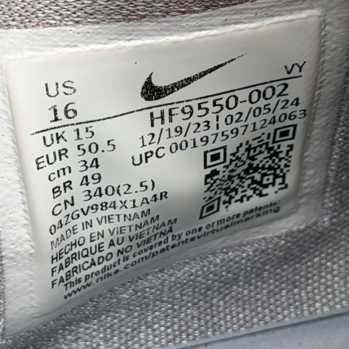 Size 16 - Kobe 8 Protro "Wolf Grey"