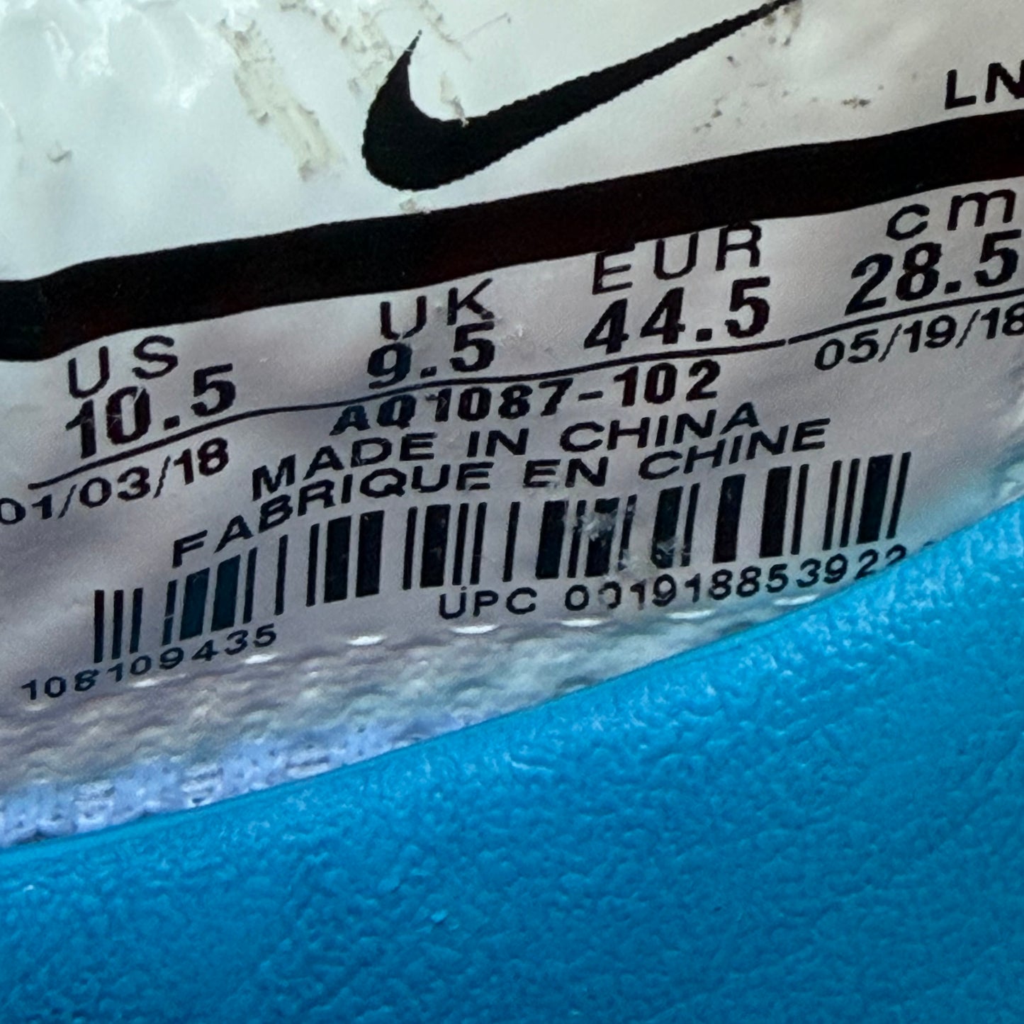 Size 10.5 - Nike Kobe AD NXT 360 "Multicolor"
