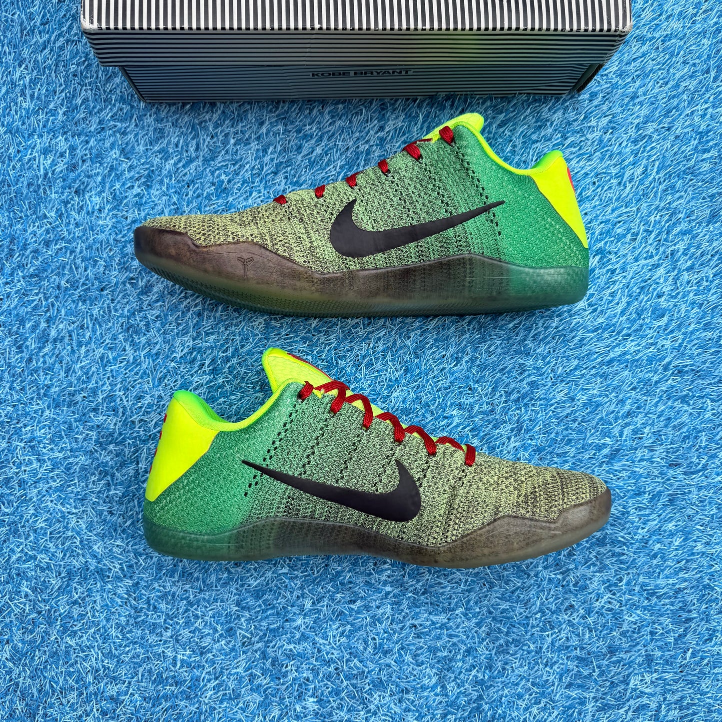 Size 12 - Nike Kobe 11 Elite iD "Grinch"