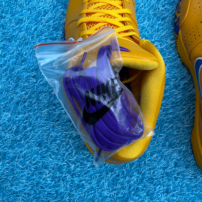 Size 12, 13, 13.5 and 14 - Nike Kobe 4 Draft Day "Lakers"
