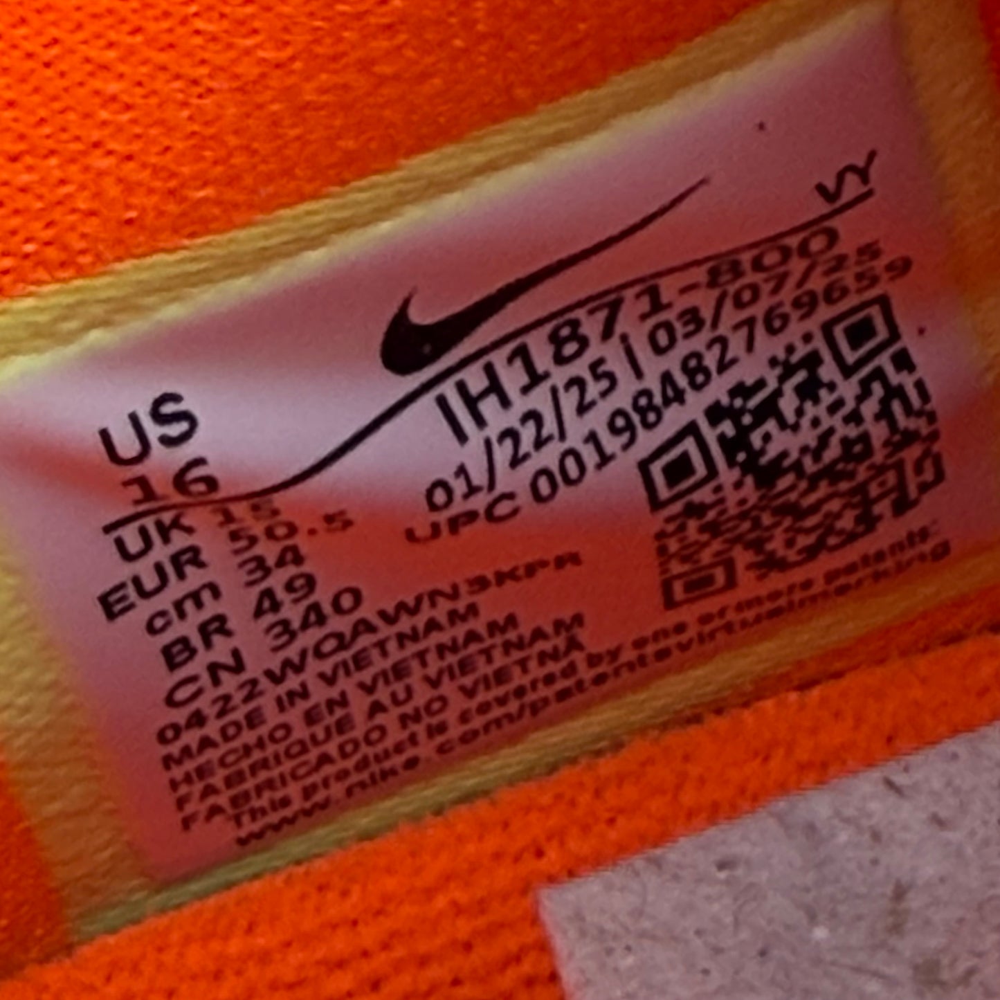 Size 16 - Nike Kobe 6 Protro "Total Orange"