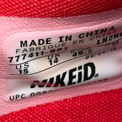 Size 15 - Nike Kobe 10 iD "Red Robbin"