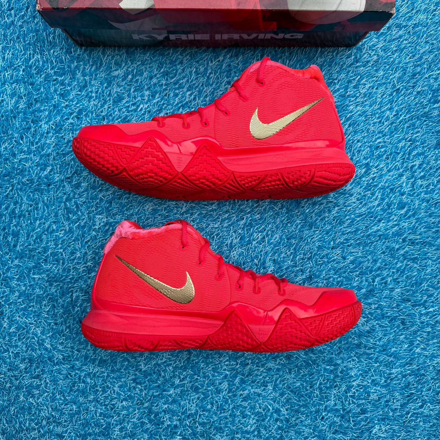 Size 10.5 - Nike Kyrie 4 "Red Carpet"