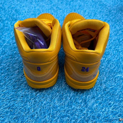 Size 12, 13, 13.5 and 14 - Nike Kobe 4 Draft Day "Lakers"