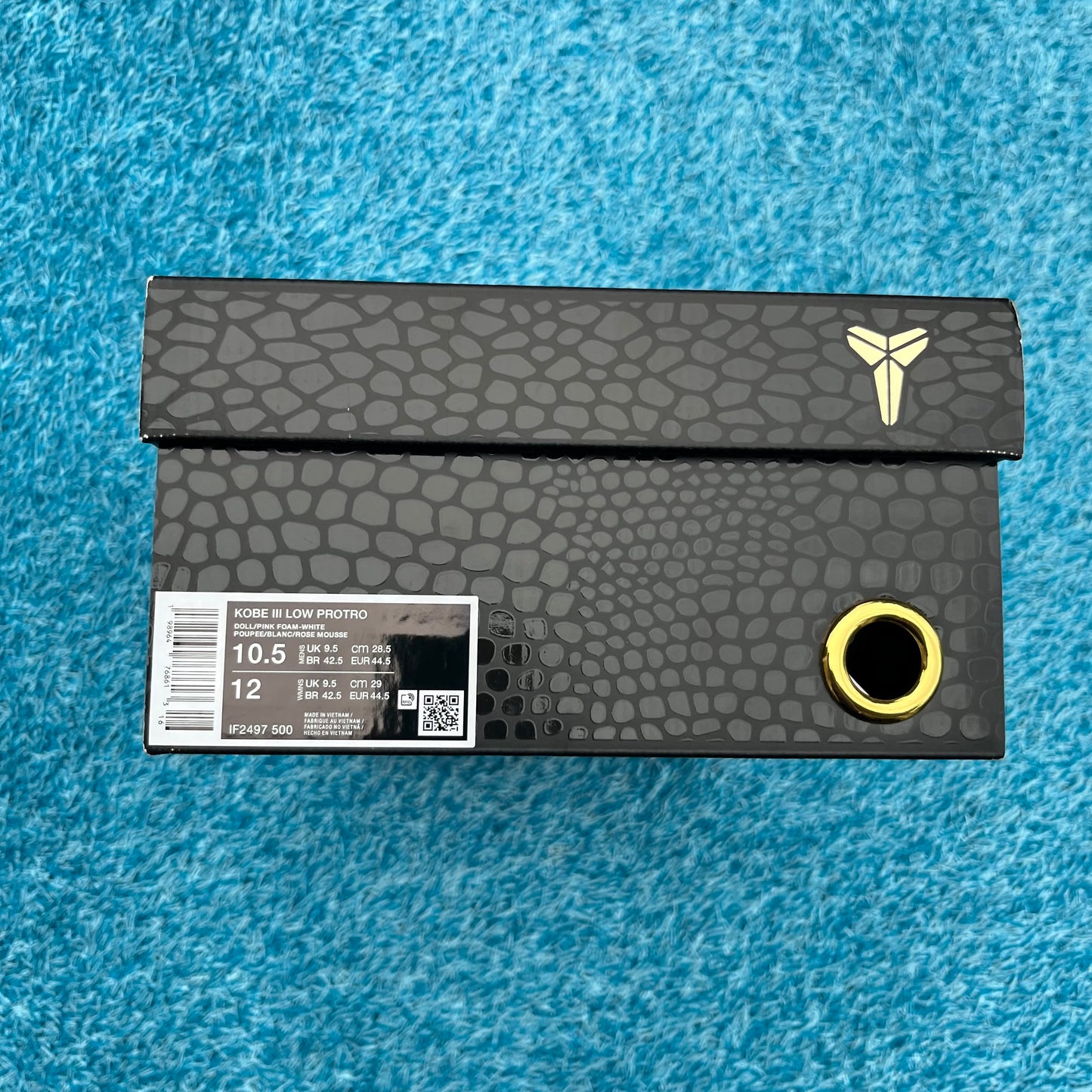 Size 10.5 - Nike Kobe 3 Protro Low "Pink Quartz"