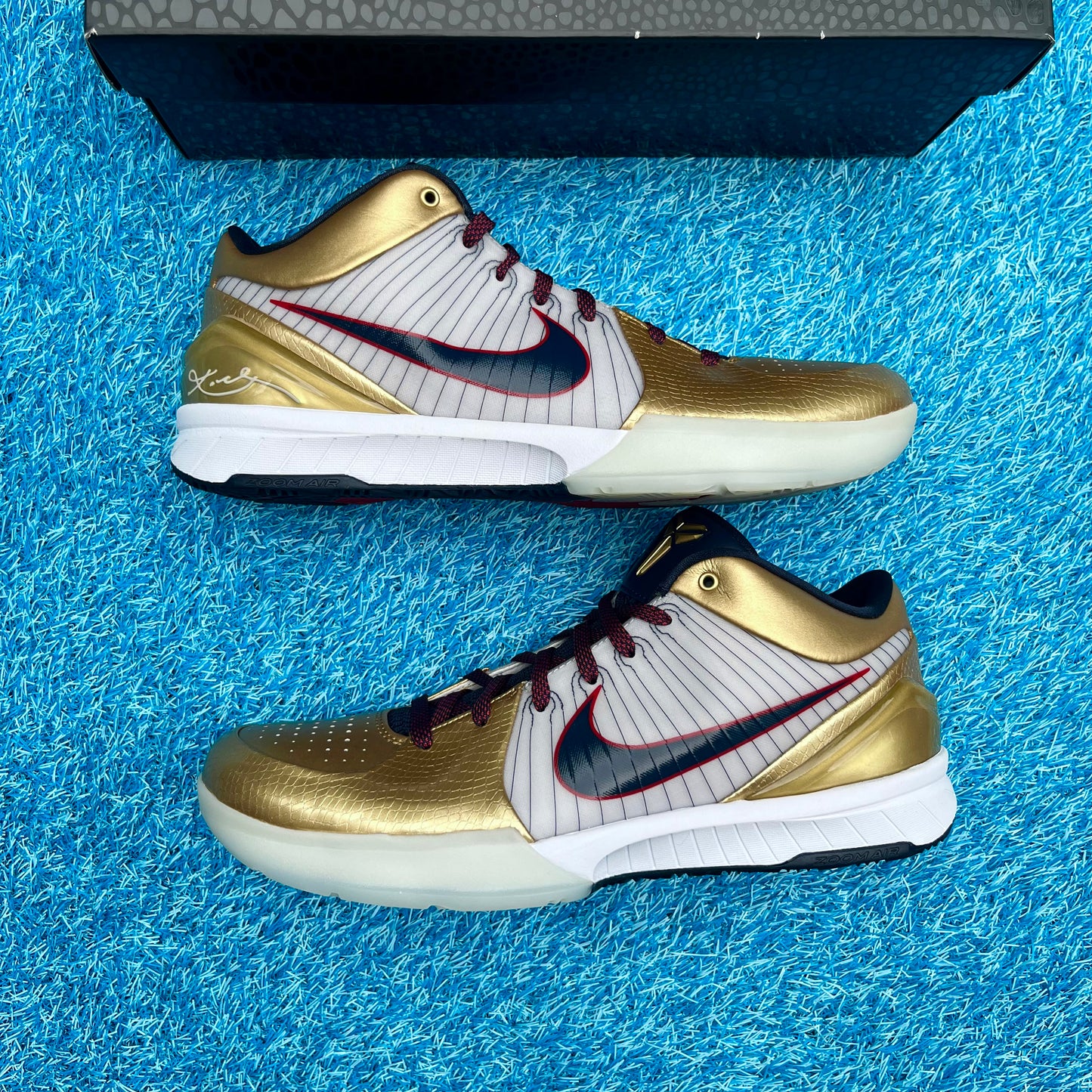 Size 12.5 - Nike Kobe 4 Protro "Gold Medal"
