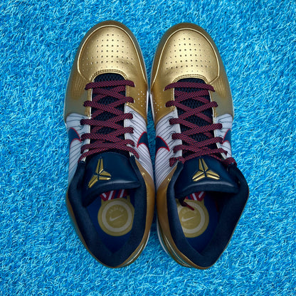 Size 12.5 - Nike Kobe 4 Protro "Gold Medal"