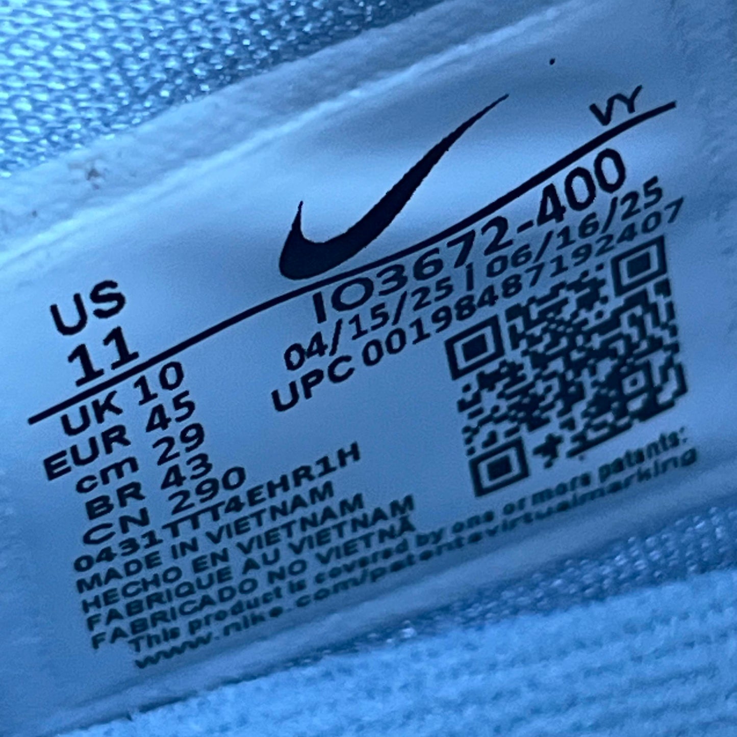 Size 11 - Nike Kobe 6 Protro "Caitlin Clark"