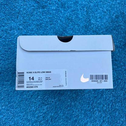 Size 14 - Nike Kobe 10 Elite "Christmas"
