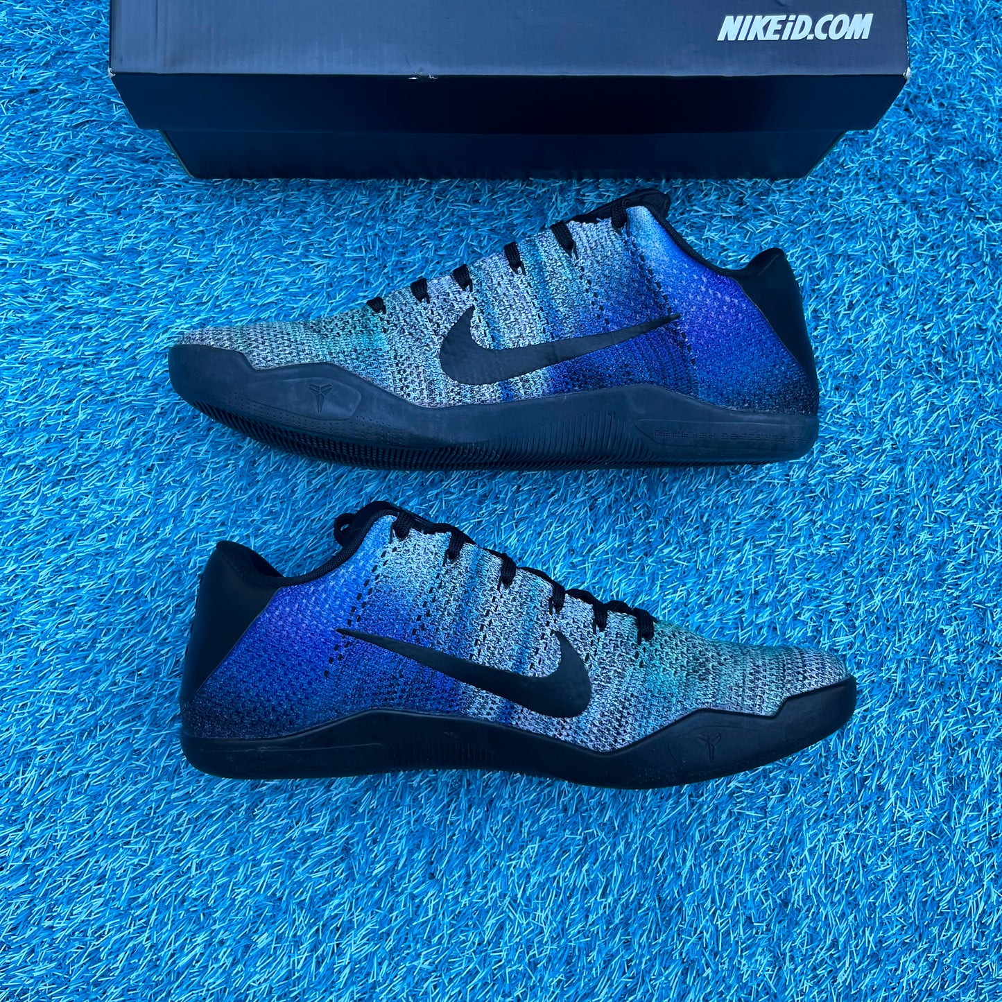 Size 10 - Nike Kobe 11 Elite iD "Northern Lights"