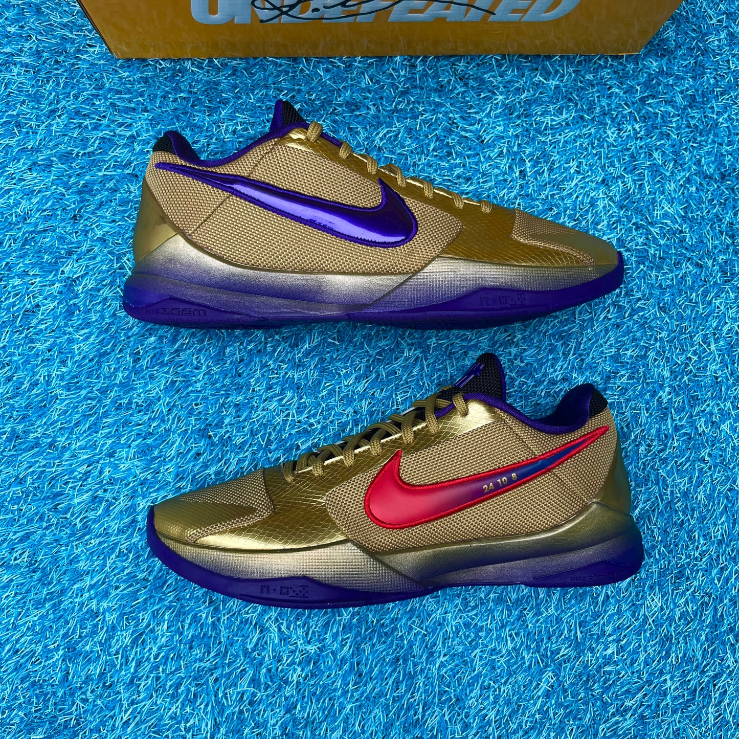 Size 9.5 and 10.5 - Nike Kobe 5 Protro "Undefeated"