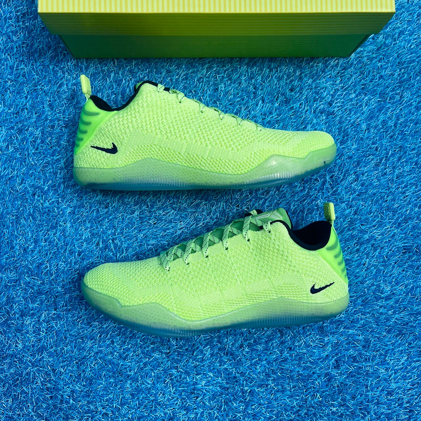 Size 9.5 - Kobe 11 Elite "4KB Lime"