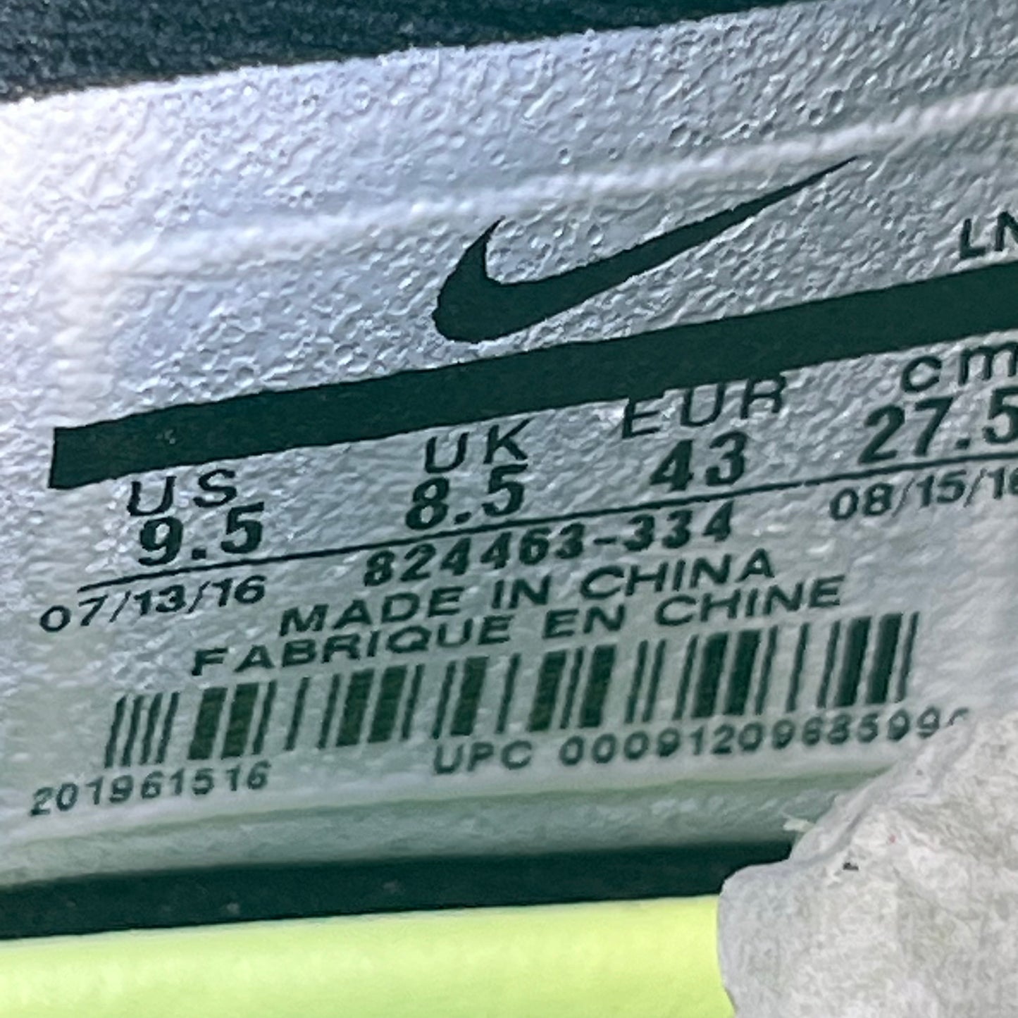 Size 9.5 - Kobe 11 Elite "4KB Lime"