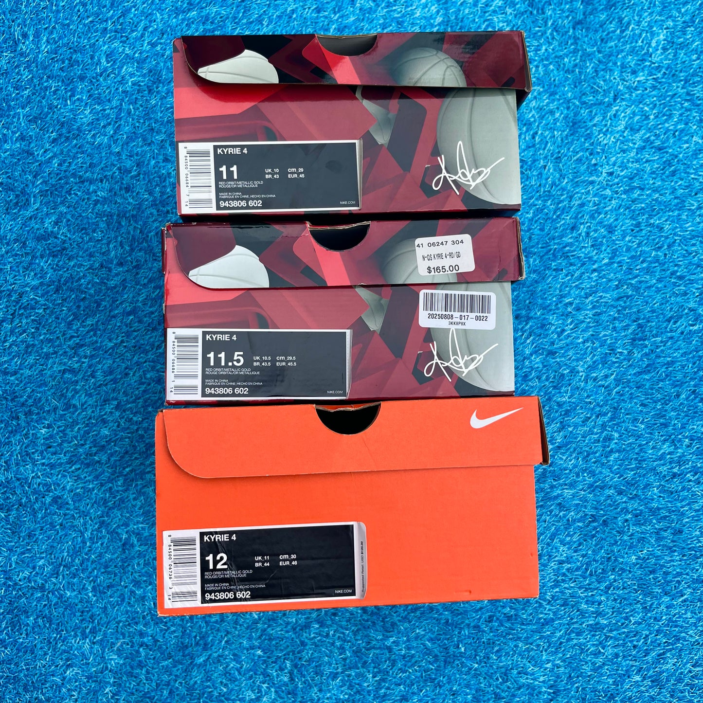 Size 12 - Nike Kyrie 4 "Red Carpet"