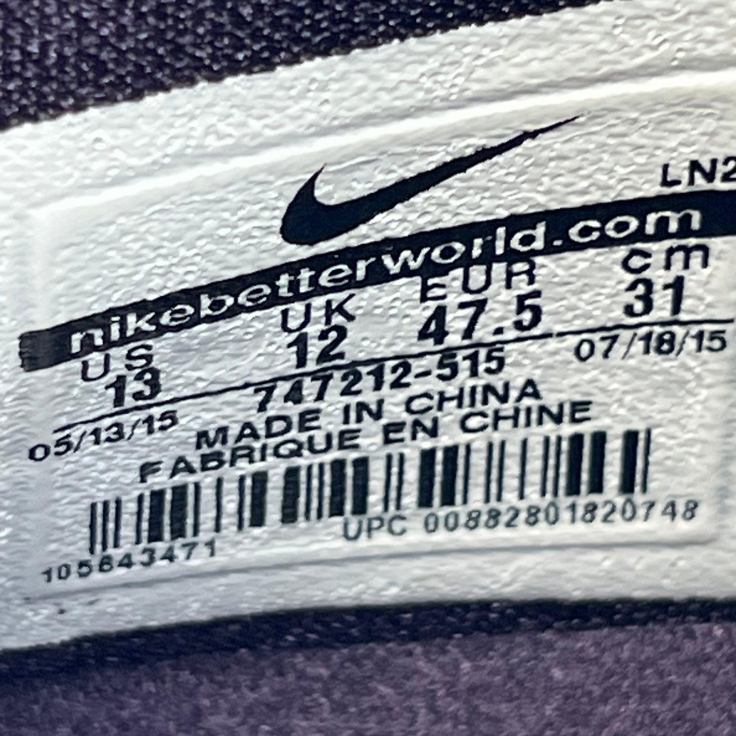 Size 13 - Nike Kobe 10 Elite "Draft Day"