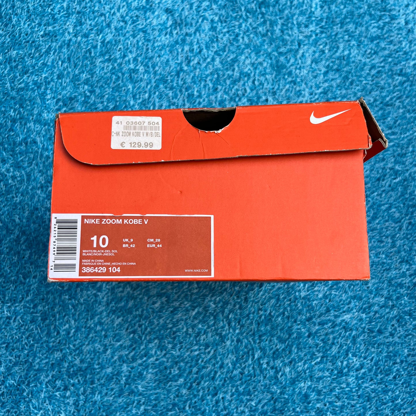 Size 10 - Nike Kobe 5 "Del Sol"