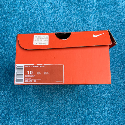Size 10 - Nike Kobe 5 "Del Sol"