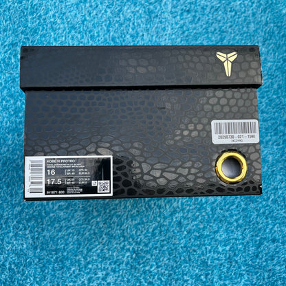 Size 10.5, 11, 14 and 16 - Nike Kobe 6 Protro "Total Orange"