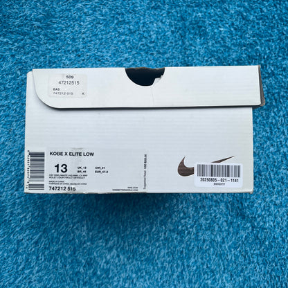 Size 13 - Nike Kobe 10 Elite "Draft Day"