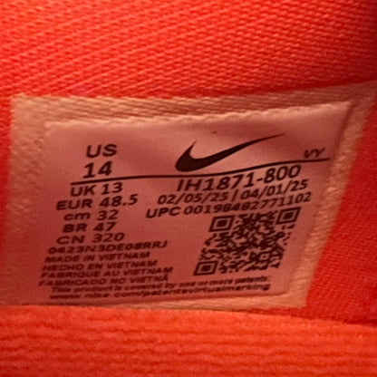 Size 10.5, 11, 14 and 16 - Nike Kobe 6 Protro "Total Orange"