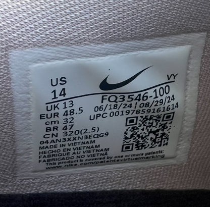 Size 13, 13.5, 14, and 16 - Nike Kobe 6 Protro "Sail"