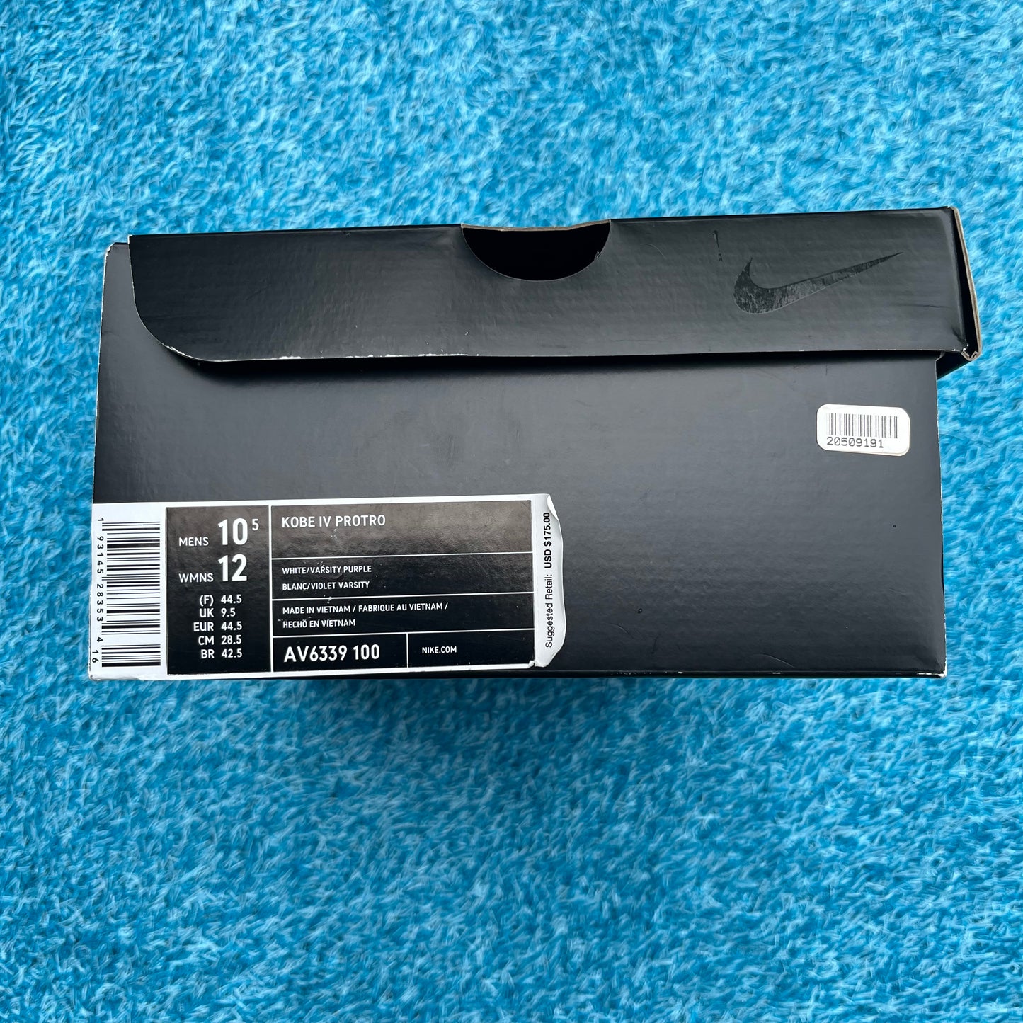 Size 10.5 - Nike Kobe 4 Protro "Draft Day"