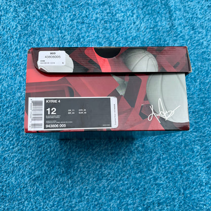 Size 12 and 15 - Nike Kyrie 4 "Bred"