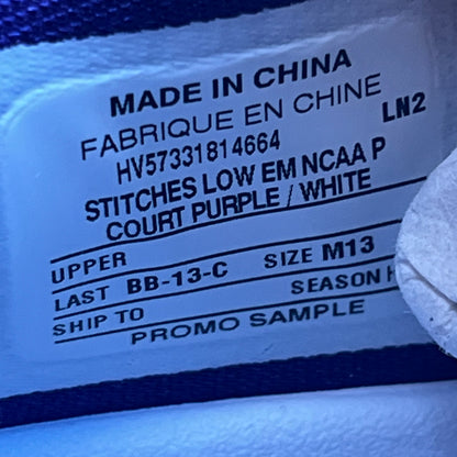 Size 13 - Nike Kobe 9 Protro PE "LSU"