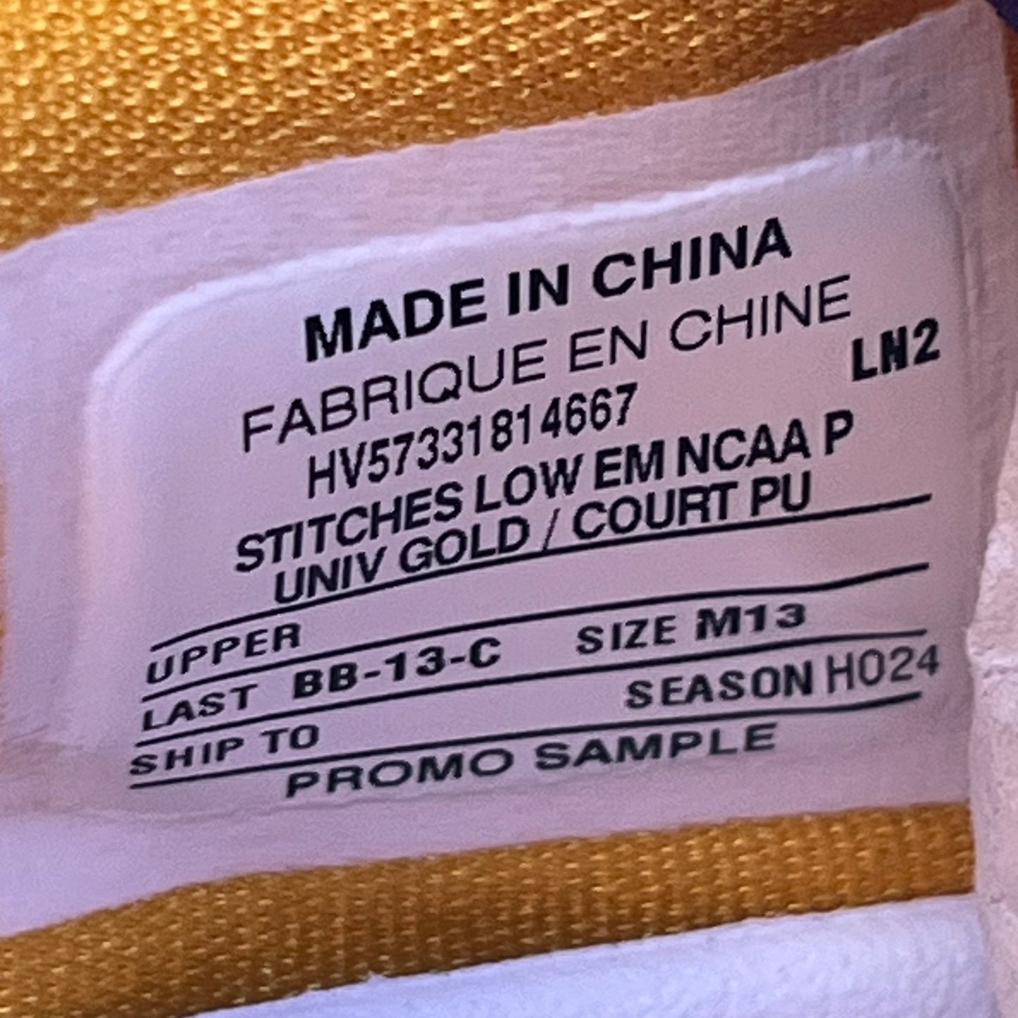 Size 13 - Nike Kobe 9 Protro PE "LSU"