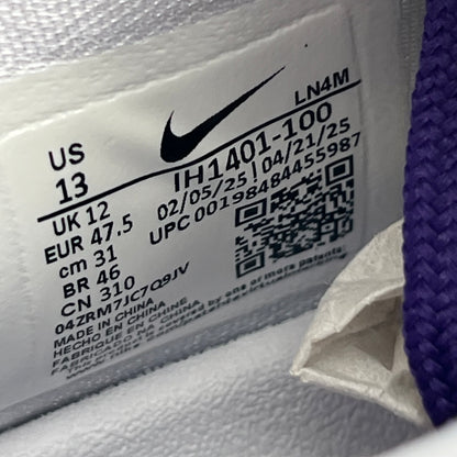 Size 13 - Nike Kobe 9 Protro "Court Purple"