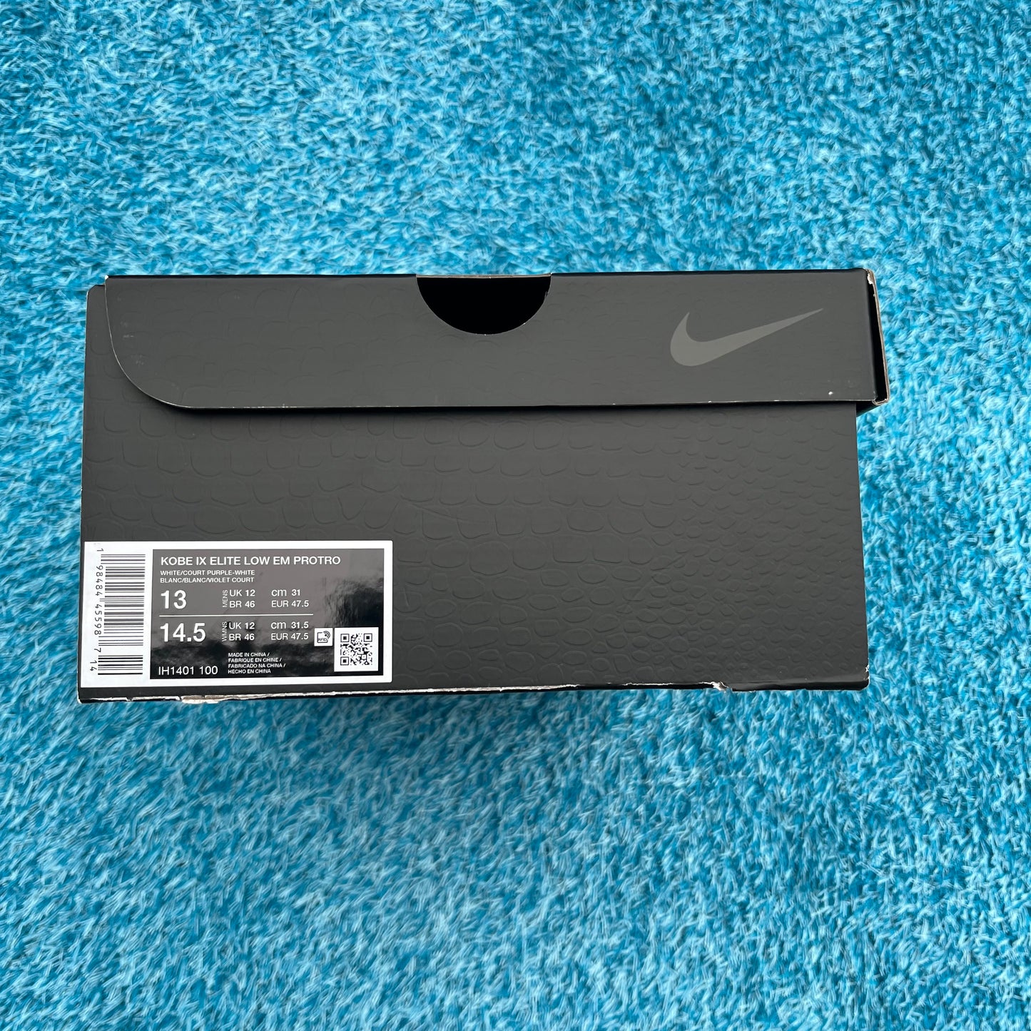 Size 13 - Nike Kobe 9 Protro "Court Purple"