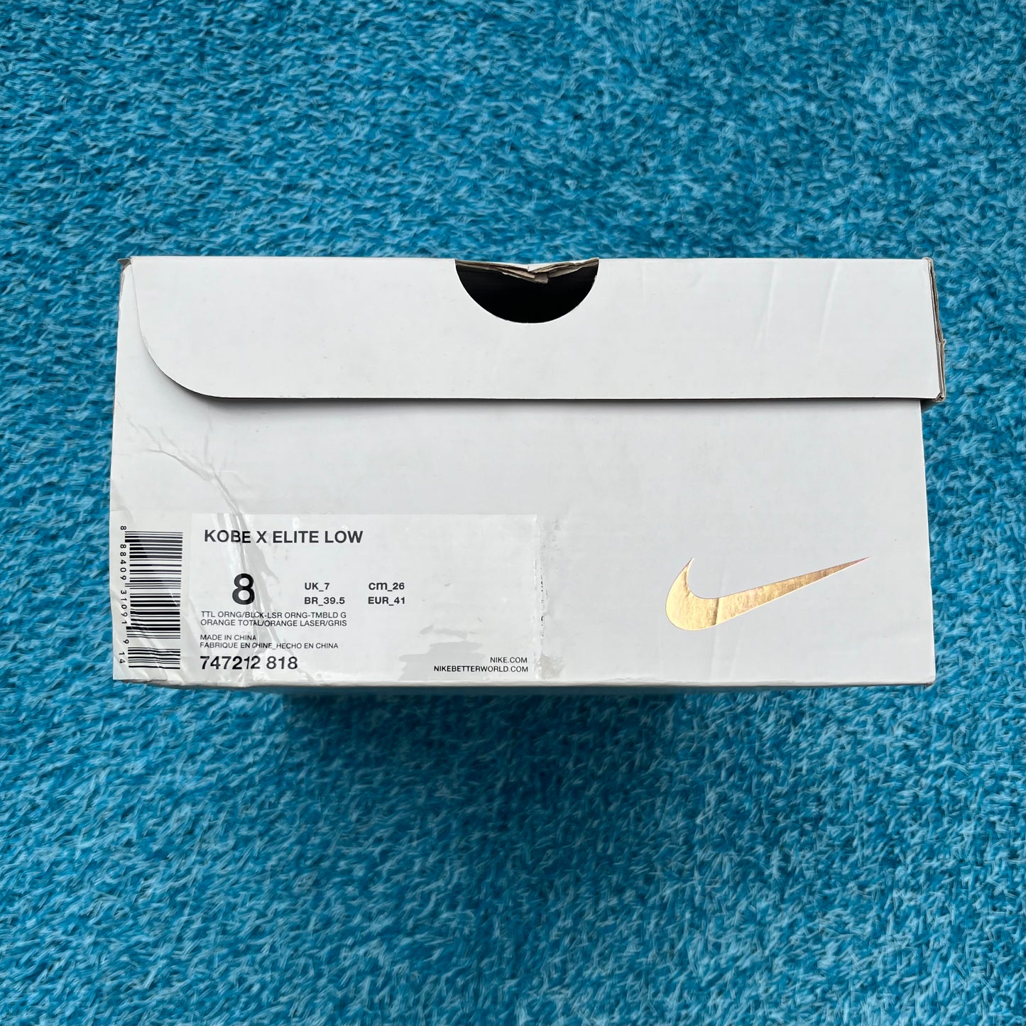 Size 8 - Nike Kobe 10 Elite Low "Chester"
