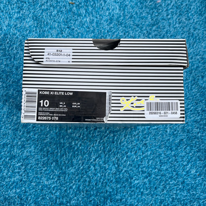 Size 10 - Nike Kobe 11 Elite Low "Easter"