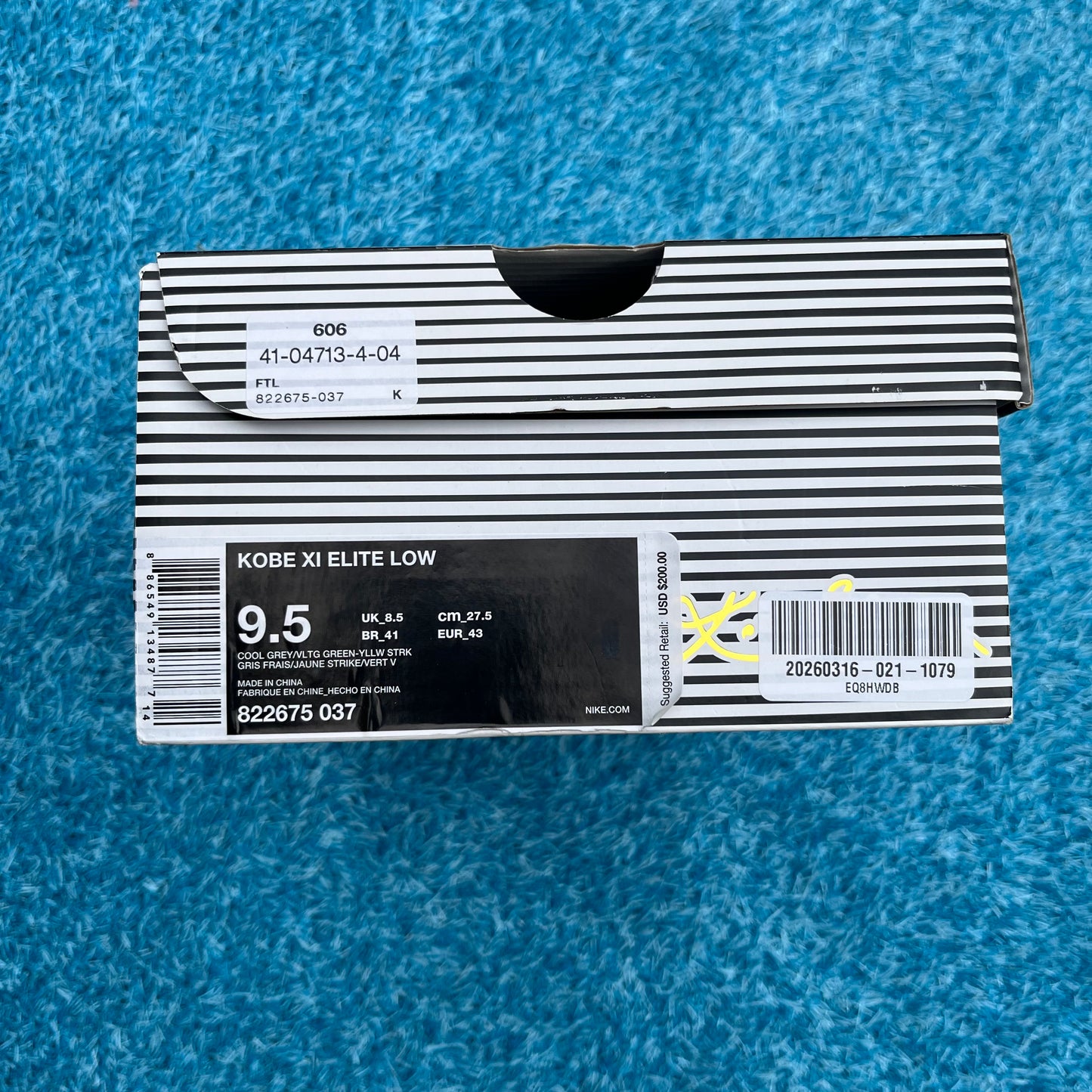 Size 9.5 - Kobe 11 Elite Low "Master of Innovation"
