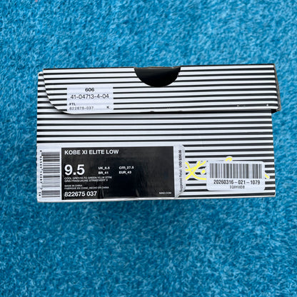 Size 9.5 - Kobe 11 Elite Low "Master of Innovation"