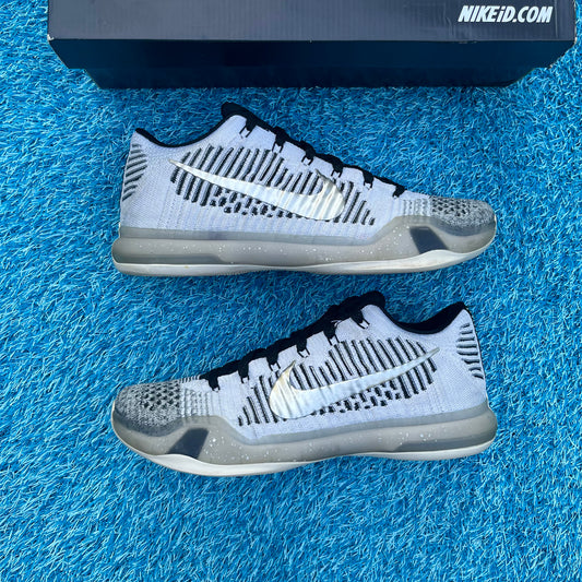 Size 10 - Nike iD Kobe 10 Eilte Low "Oreo"