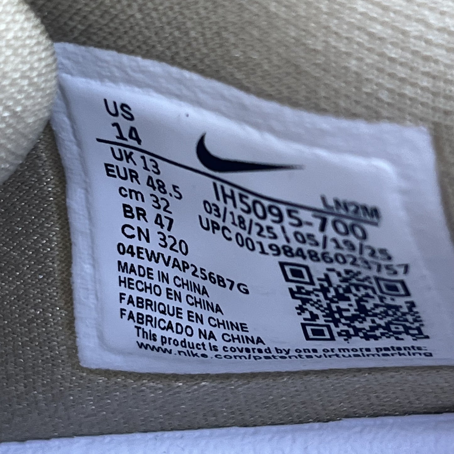 Size 14 - Nike Kobe 9 Protro TB "Champagne"
