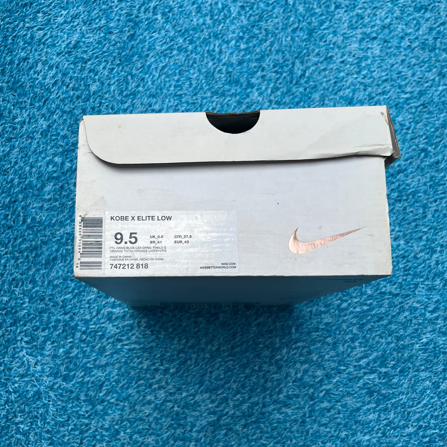 Size 9.5 - Nike Kobe 10 Elite Low "Chester"