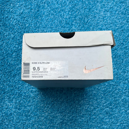 Size 9.5 - Nike Kobe 10 Elite Low "Chester"